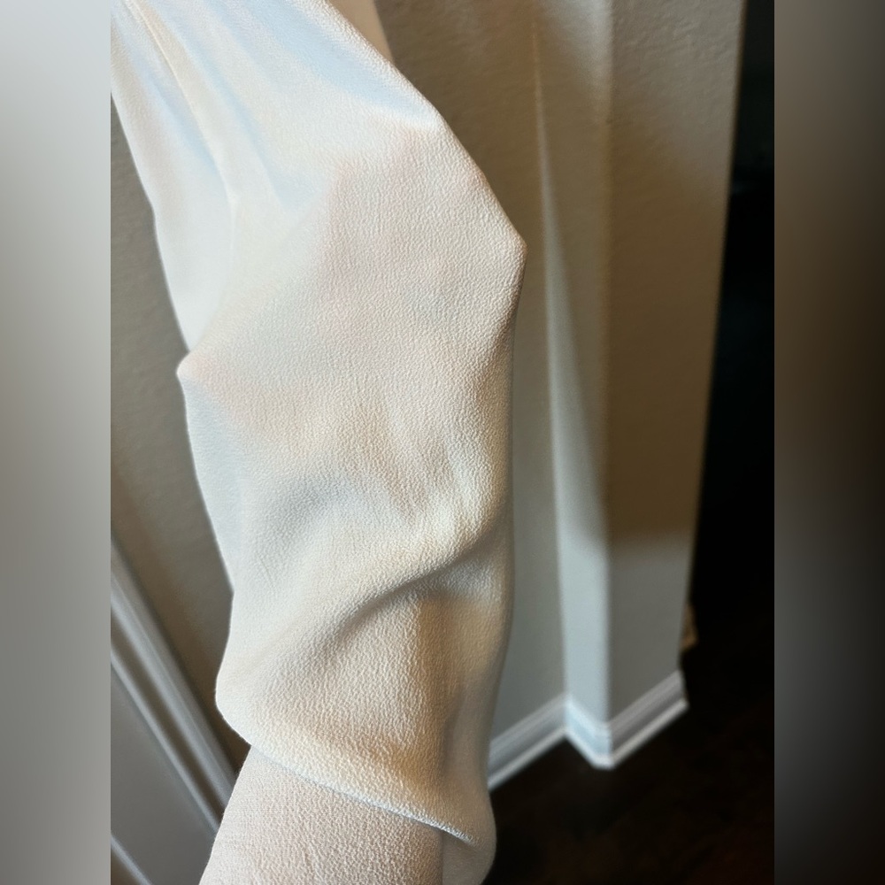 Reformation White Collared Dress size 2 - Picture 5 of 5
